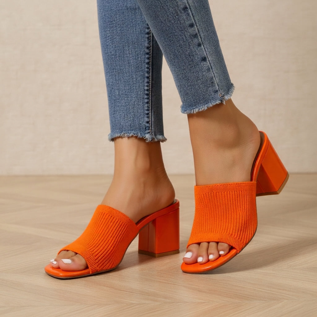 Elena Block Heel Sandals