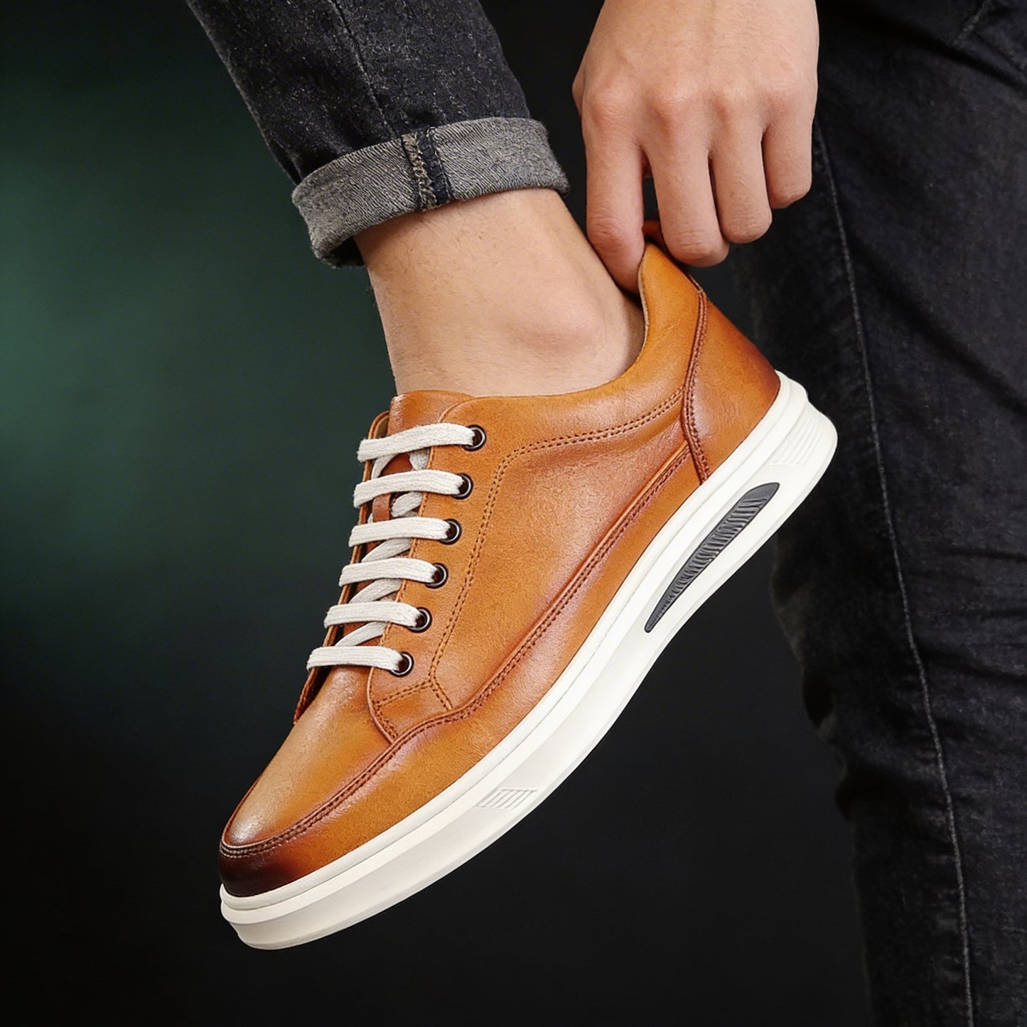 Corven Leather Derby Shoes