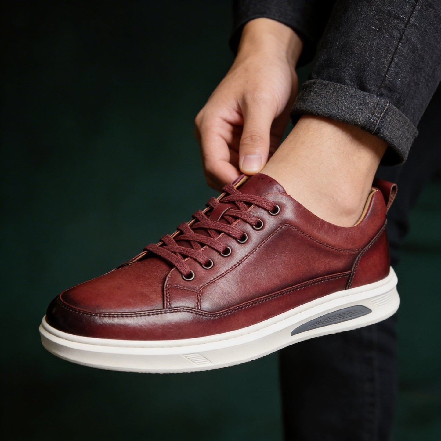 Corven Leather Derby Shoes