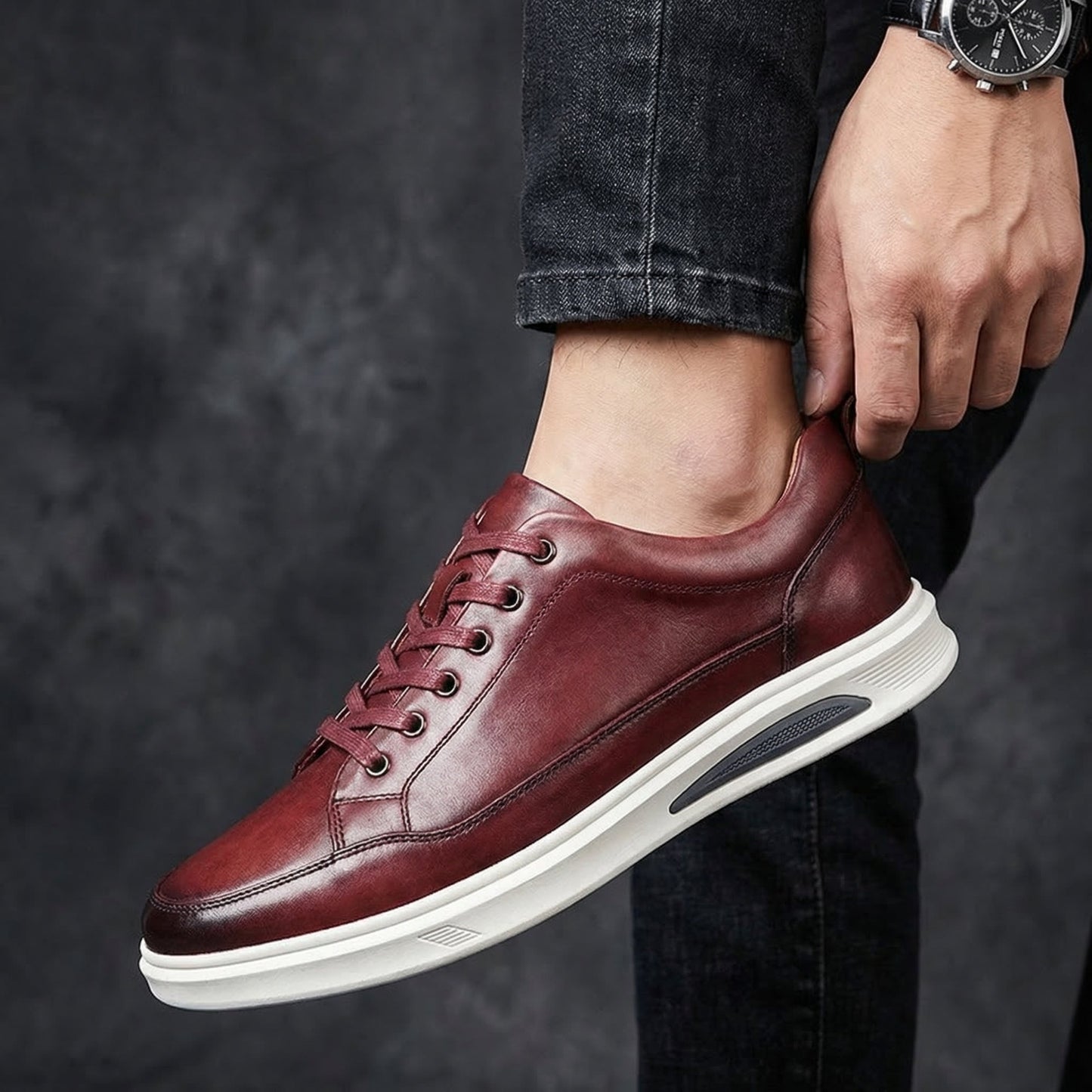 Corven Leather Derby Shoes