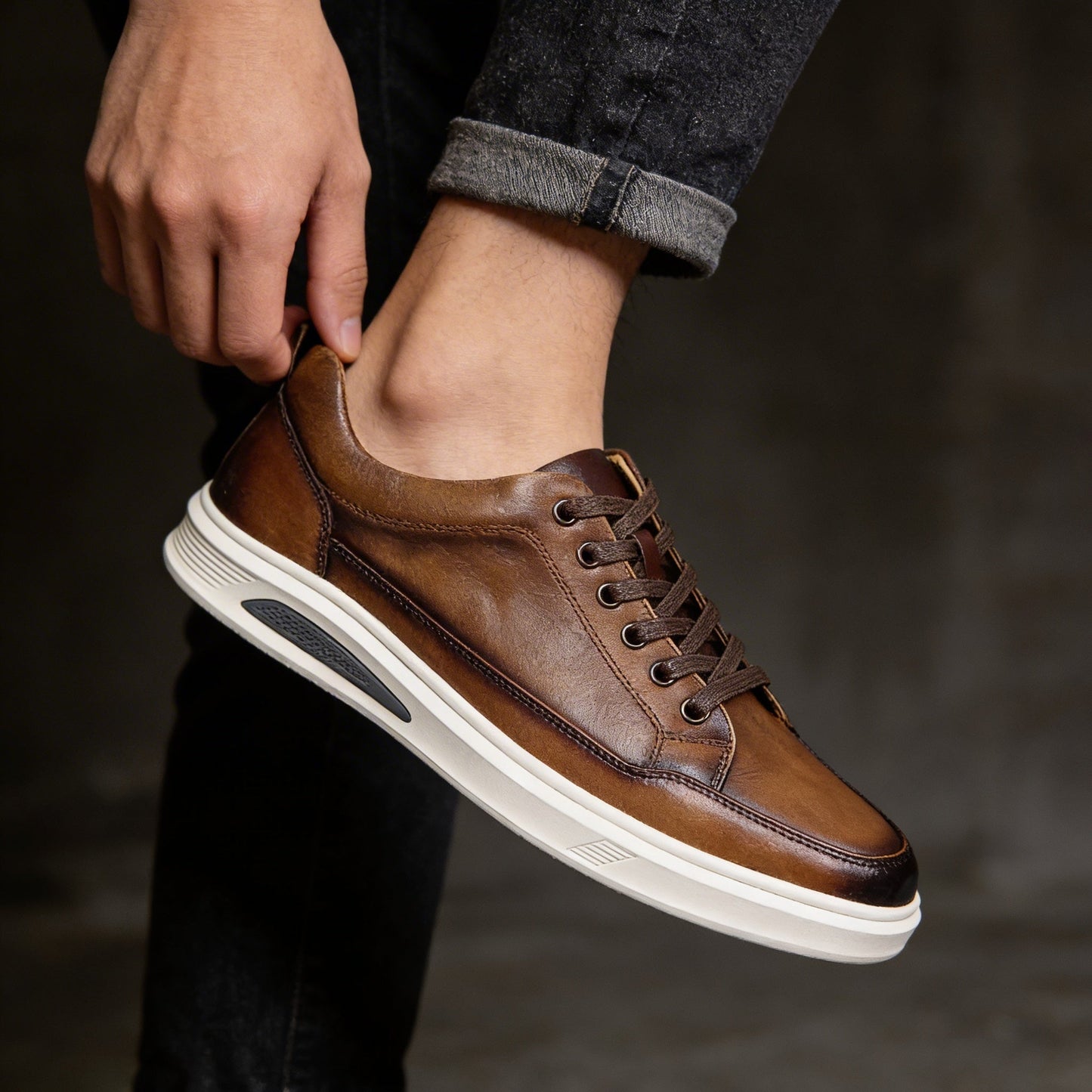 Corven Leather Derby Shoes