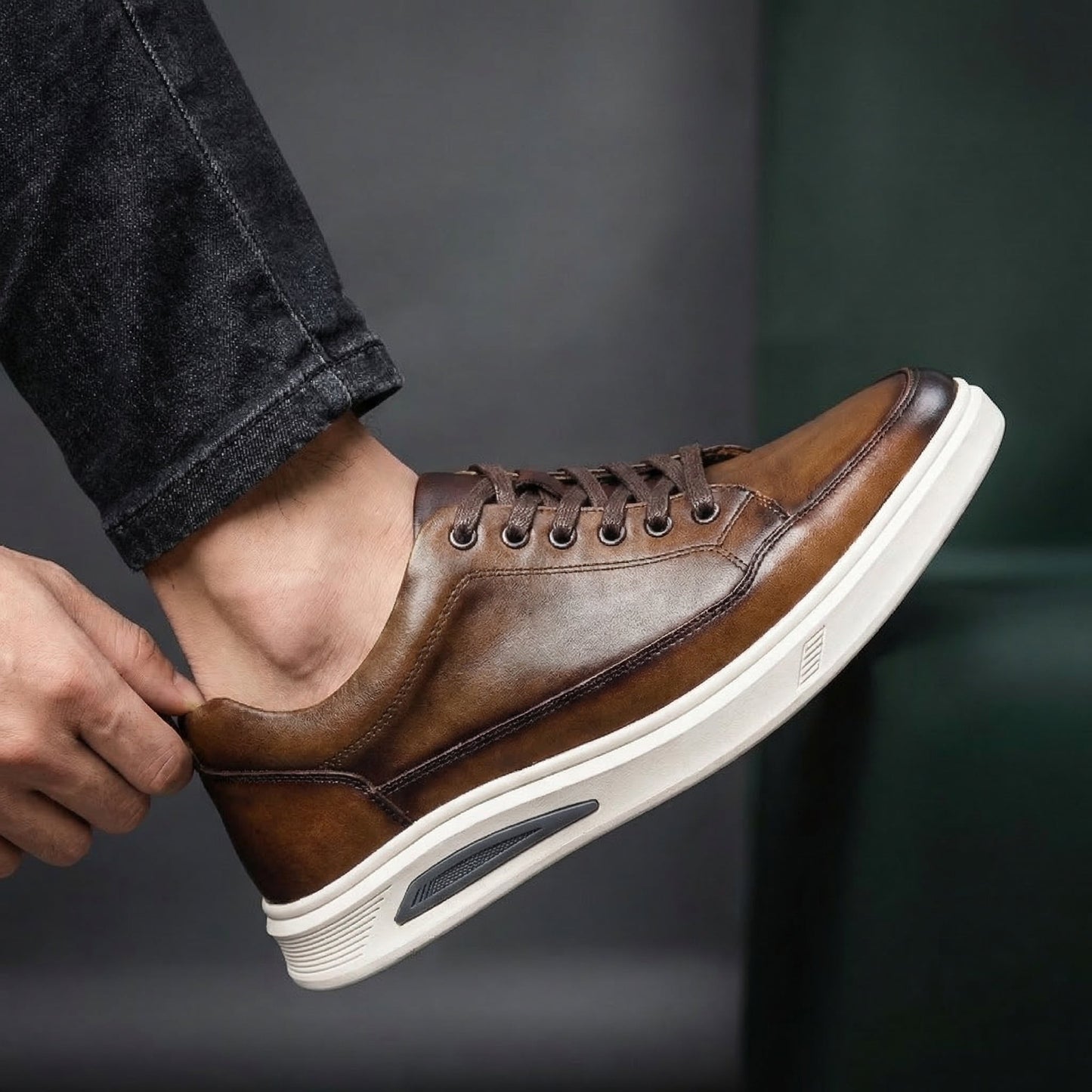 Corven Leather Derby Shoes