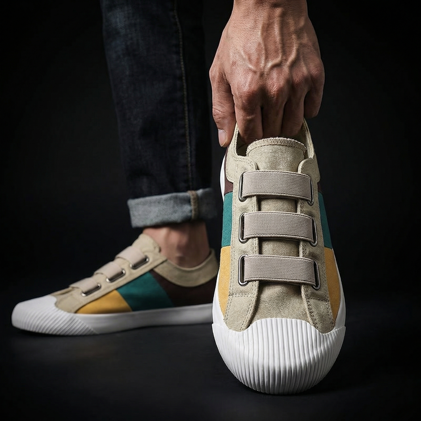 Stravon Strap Sneakers