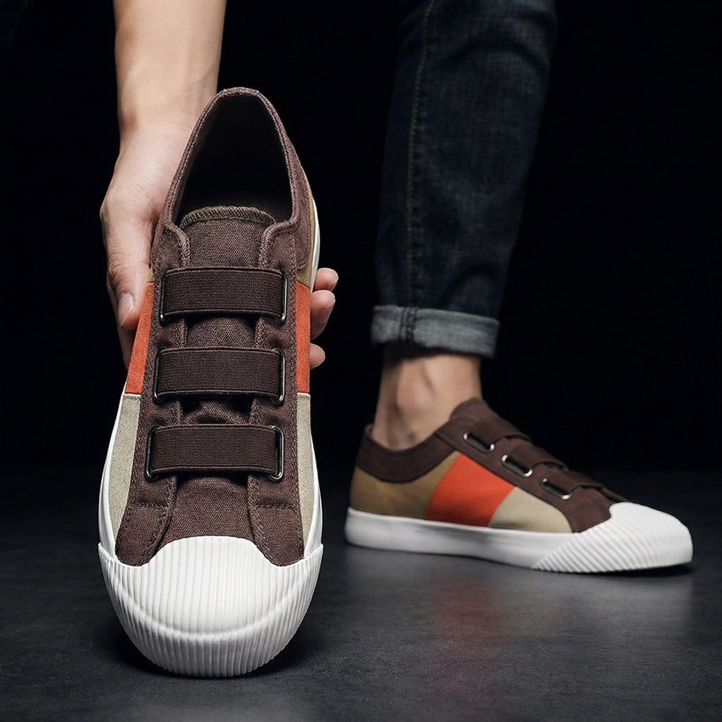 Stravon Strap Sneakers