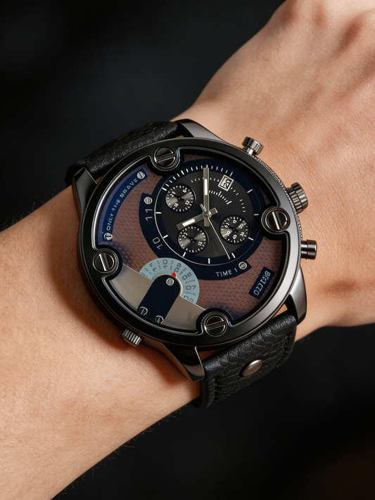 Aeron Chrono Steel Watch
