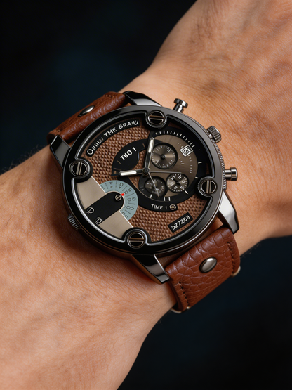 Aeron Chrono Steel Watch