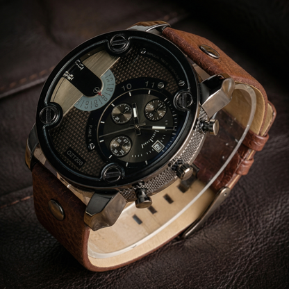 Aeron Chrono Steel Watch