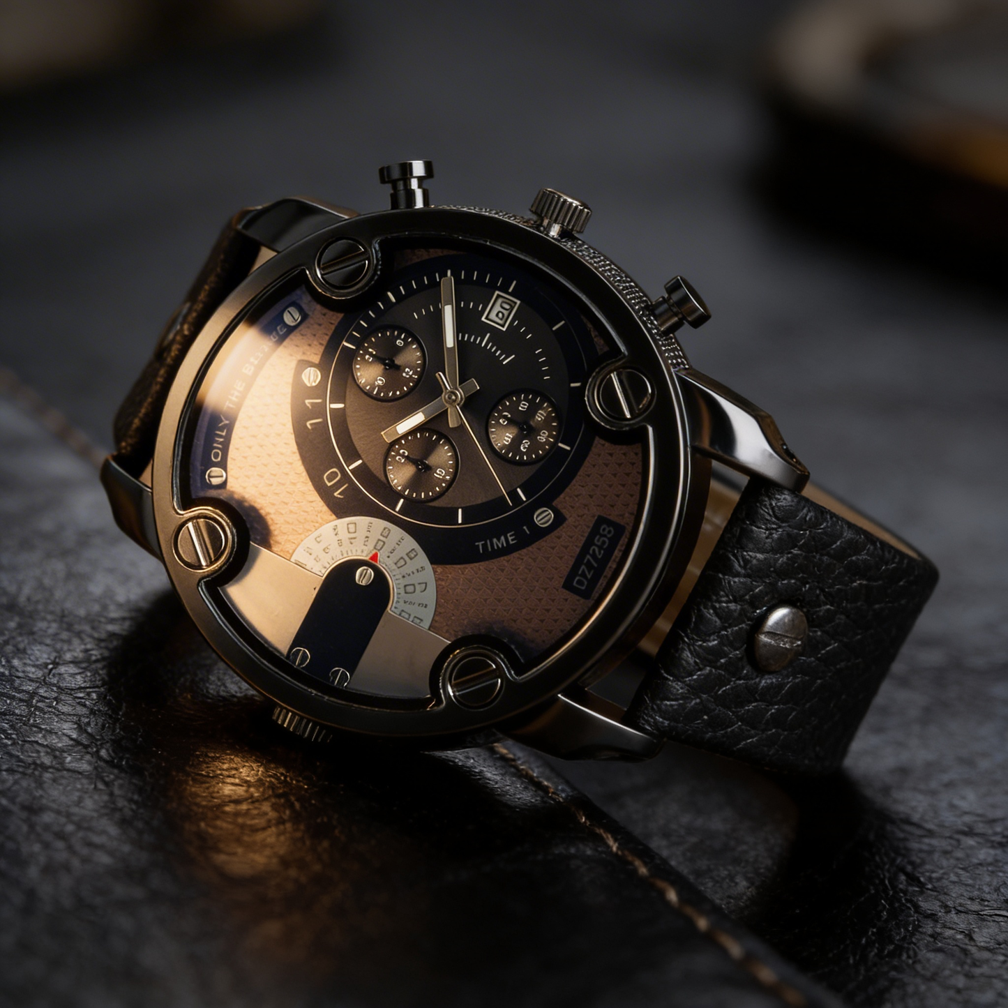 Aeron Chrono Steel Watch