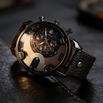 Aeron Chrono Steel Watch