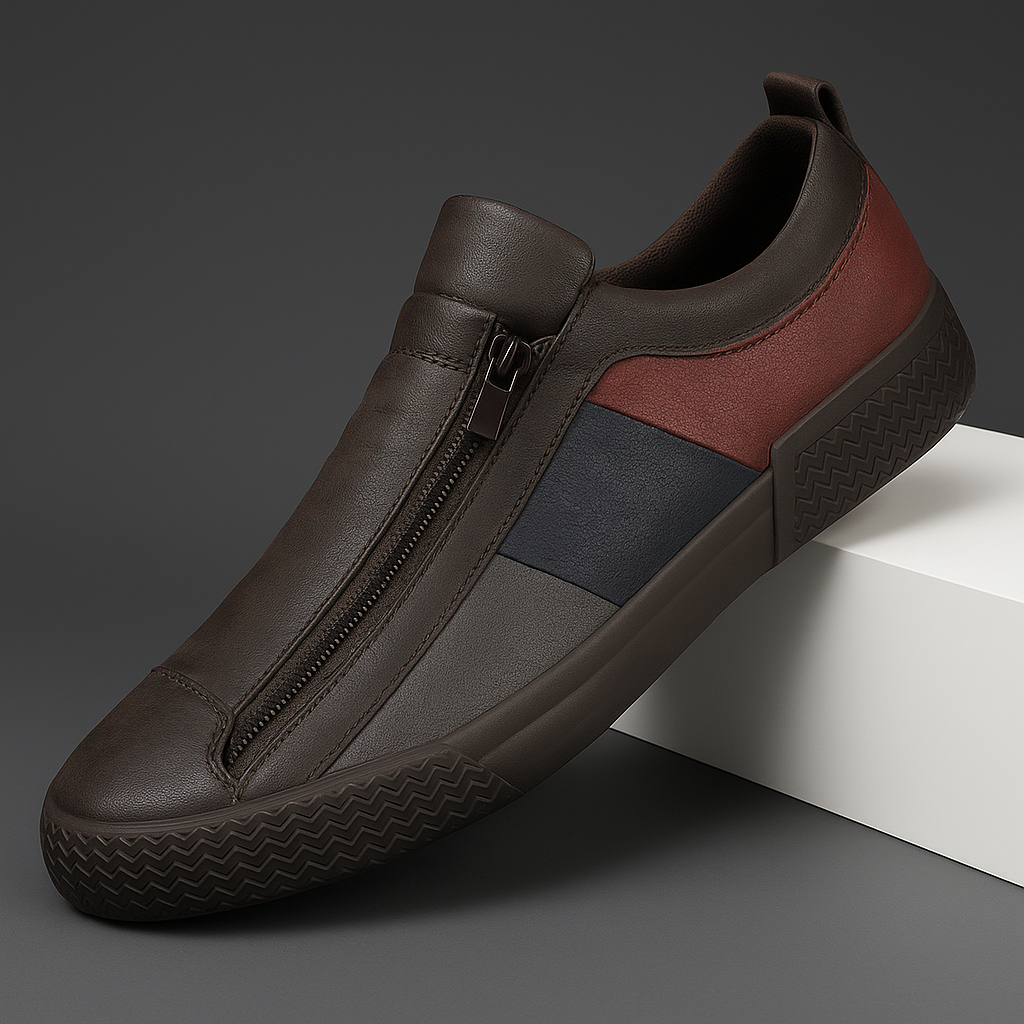 Monet Edge Leather Sneakers