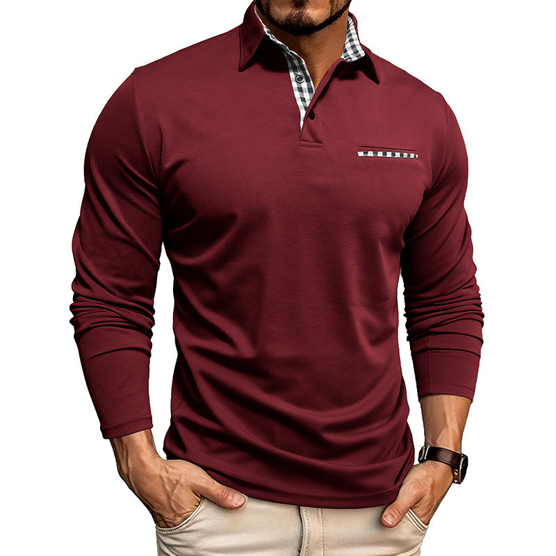William Long Sleeve Polo