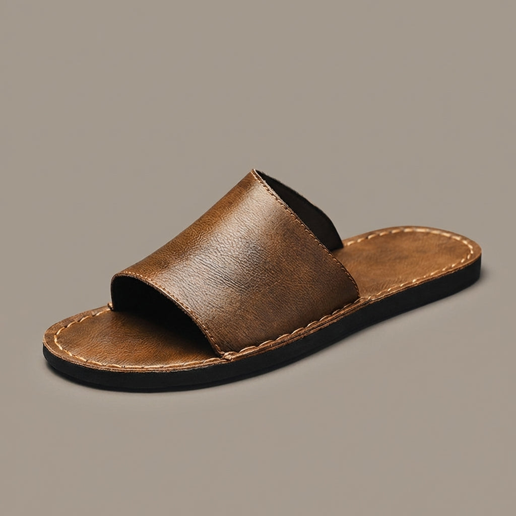 Romvelo Leather Sandals