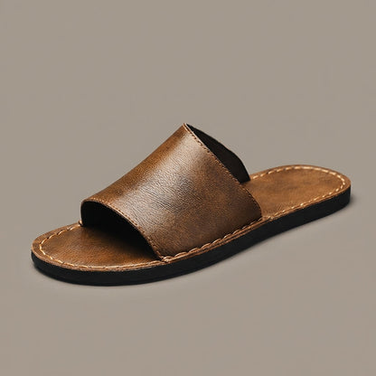 Romvelo Leather Sandals