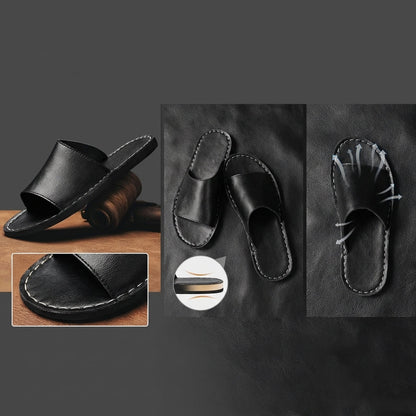 Romvelo Leather Sandals