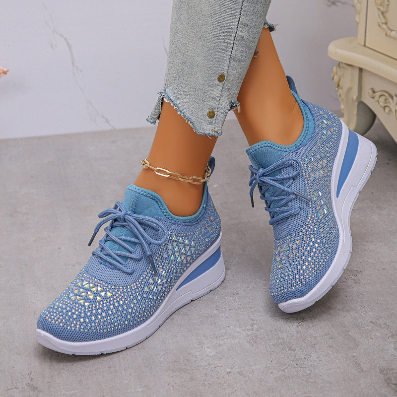 Women's Rhinestone Comfort Sneakers
