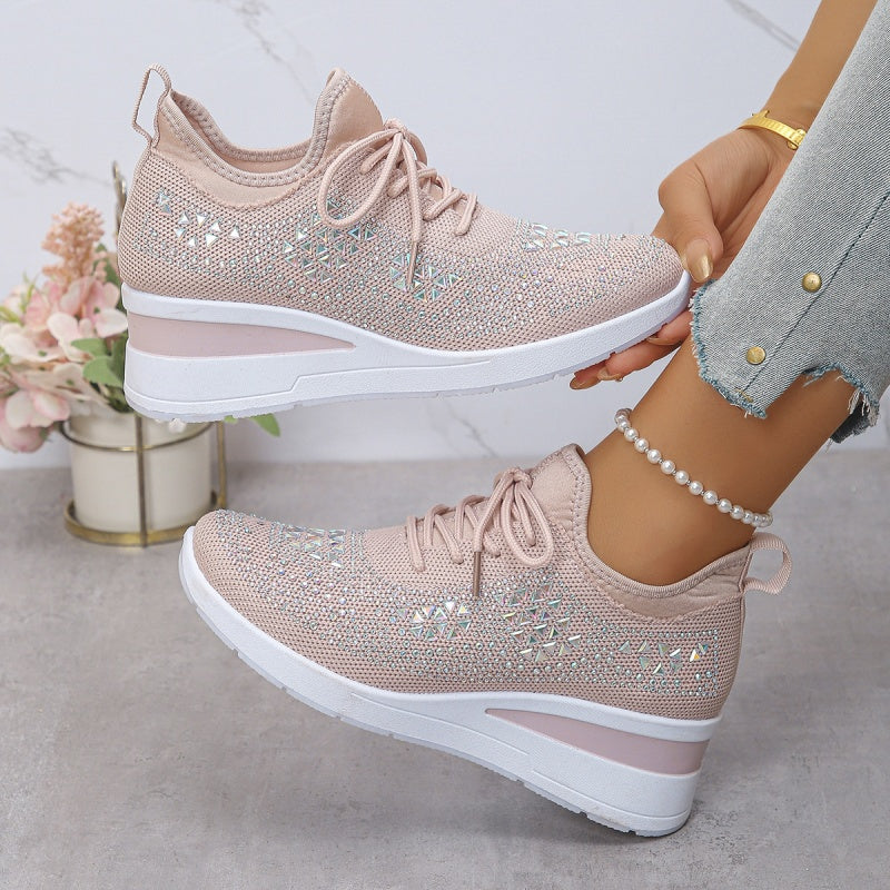 Women's Rhinestone Comfort Sneakers