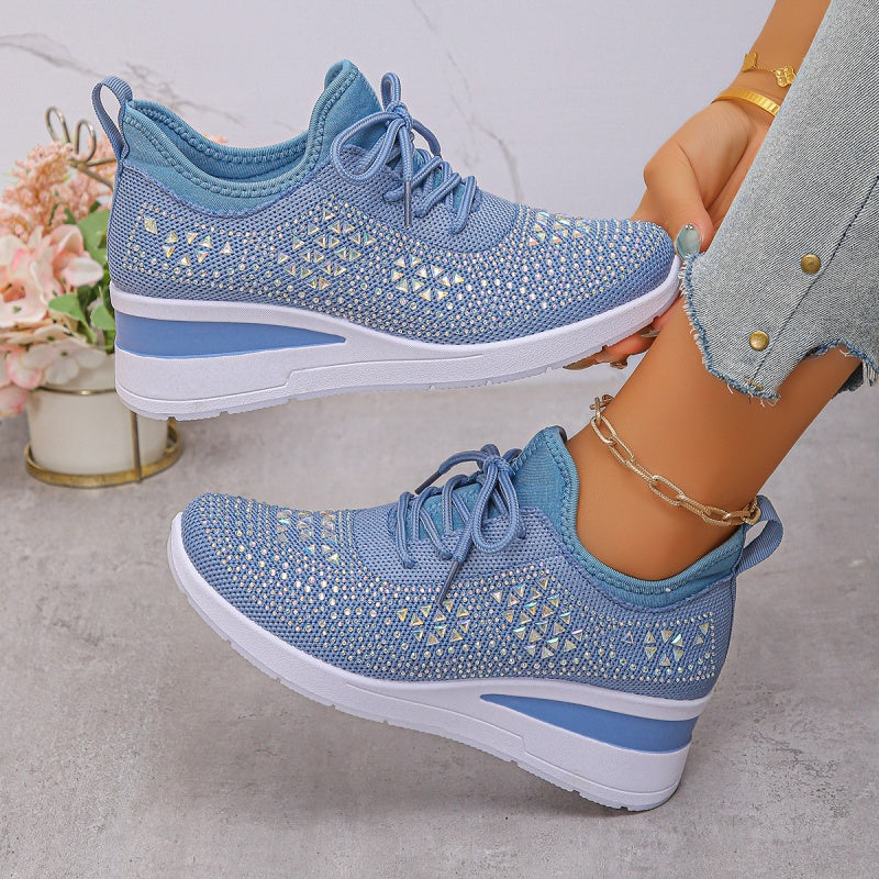Women's Rhinestone Comfort Sneakers